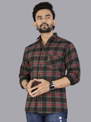 METRONAUT Men Checkered Casual Multicolor Shirt