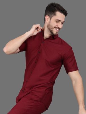 Radiance Creations Men Solid Casual Multicolor Shirt