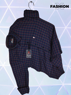 Arthz Fashion Trend Men Checkered Casual Multicolor Shirt