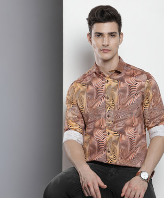The Indian Garage Co. Men Printed Casual Multicolor Shirt