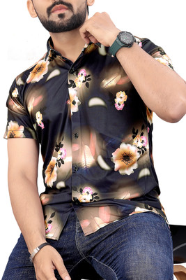 COMBRAIDED Men Printed Casual Multicolor Shirt