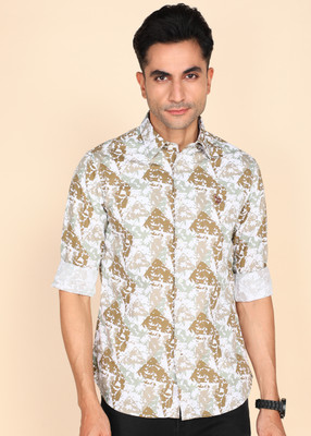 U.S. POLO ASSN. Men Printed Casual Multicolor Shirt