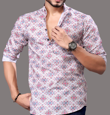 dream believe fashion Men Printed Casual Multicolor Shirt
