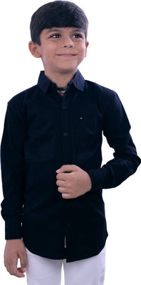 Trendy indo Boys Solid Casual Multicolor Shirt