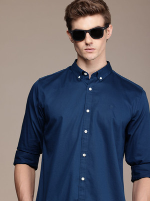 French Connection Men Slim Fit Solid Casual Shirt For Rs. 474 @ 81 %