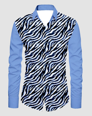 KAPURIYA FAB Men Printed Casual Multicolor Shirt