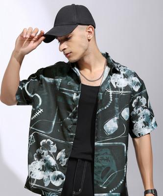 HIGHLANDER Men Printed Casual Multicolor Shirt