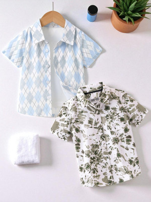 KIDOOZA Boys Printed Casual Multicolor Shirt