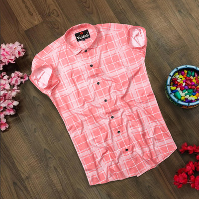 Varidashi Men Checkered Casual Multicolor Shirt