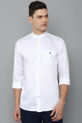 LOUIS PHILIPPE Men Printed Casual White Shirt