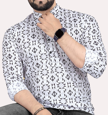 Varidashi Men Printed Casual Multicolor Shirt