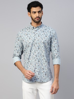 Don Vino Men Floral Print Casual Multicolor Shirt