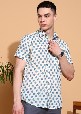 FUBAR Men Floral Print Casual Multicolor Shirt