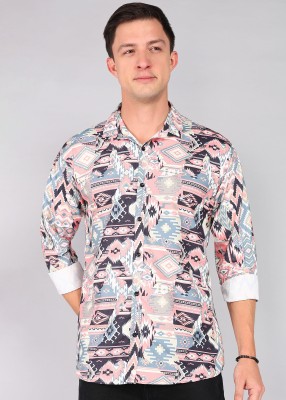 HKV FASHION Men Printed Casual Multicolor Shirt