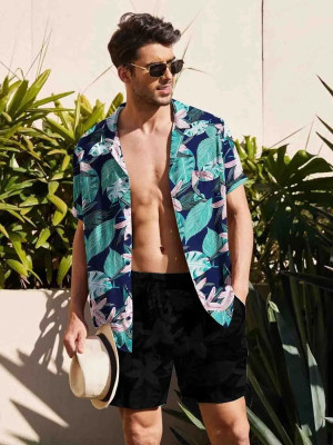 Leriya Fashion Men Printed Casual Multicolor Shirt