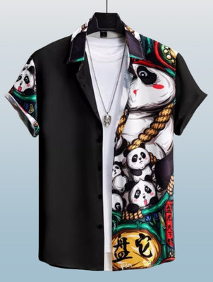 devkivastra Men Printed Casual Multicolor Shirt