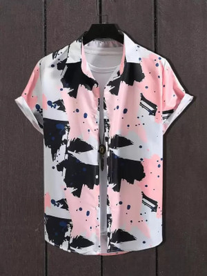 YUKAX Men Dyed/Ombre Casual Multicolor Shirt
