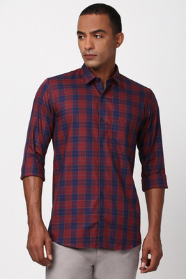 PETER ENGLAND Men Checkered Casual Multicolor Shirt