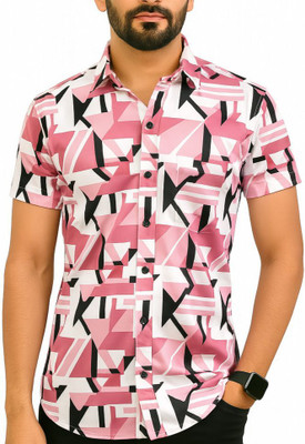 AVOLT Men Printed Casual Multicolor Shirt
