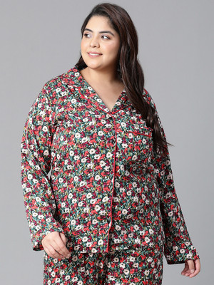 OXOLLOXO Women Printed Casual Multicolor Shirt