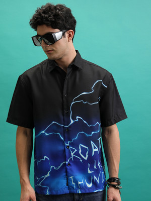 HIGHLANDER Men Printed Casual Multicolor Shirt