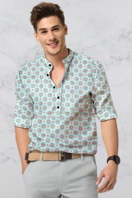 ISUEL FAB Men Ethnic Motifs Casual Multicolor Shirt