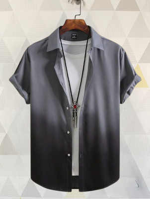 Zonly Men Solid Casual Multicolor Shirt