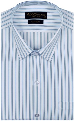 ACCOX Men Striped Formal Multicolor Shirt