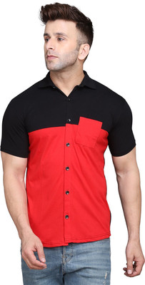 HouseOfCommon Men Self Design Casual Multicolor Shirt