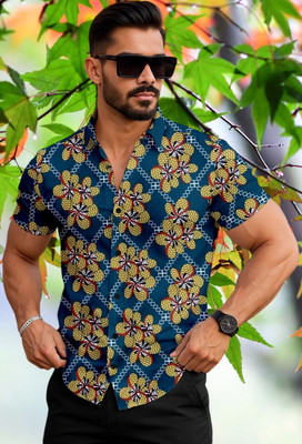 DHAMELIYA ENTERPRISE Men Floral Print Casual Multicolor Shirt