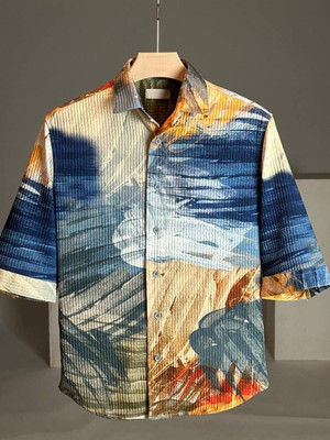 laxmi creation Men Printed Casual Multicolor Shirt