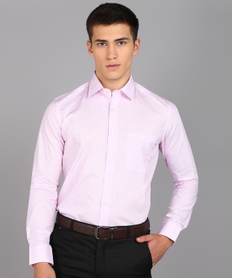 LOUIS PHILIPPE Men Printed Formal Pink Shirt