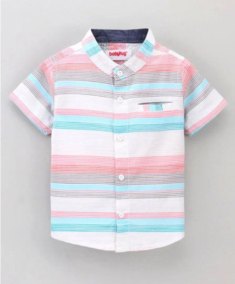 Tiny Brezy Baby Boys & Baby Girls Striped Casual Multicolor Shirt