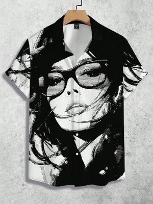 fitoda fashion Men Self Design Casual Multicolor Shirt