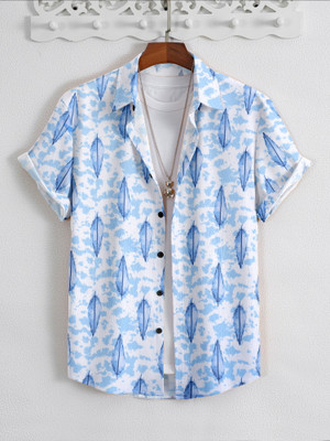 Snija Fashion Men Printed Casual Multicolor Shirt