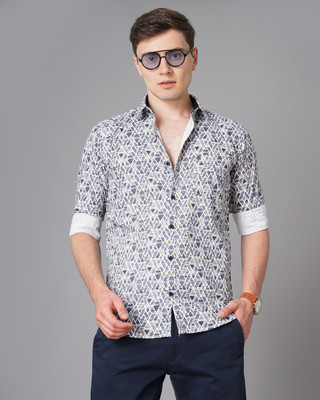 K-Lara Men Printed Casual Multicolor Shirt