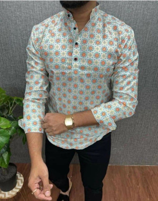 jay creation Men Printed Casual Multicolor Shirt