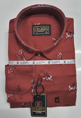 Marc Laurent Men Printed Casual Black Shirt