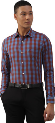 Allen Solly Men Checkered Formal Multicolor Shirt