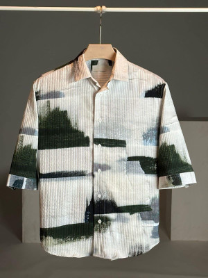 MOXTE Men Printed Casual Multicolor Shirt