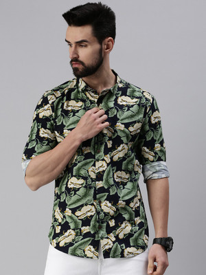 SHOWOFFFF Men Printed Casual Multicolor Shirt