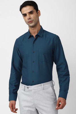 PETER ENGLAND Men Self Design Formal Multicolor Shirt
