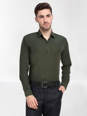 ALVIN ENTERPRISE Men Solid Casual Pink Shirt