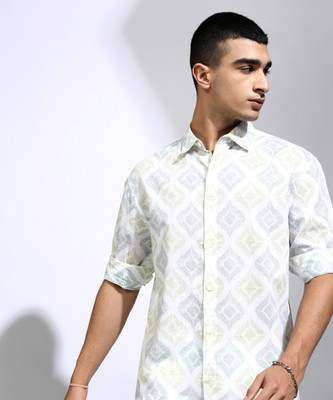 HIGHLANDER Men Printed Casual Multicolor Shirt