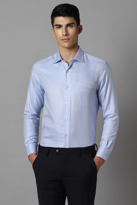 LOUIS PHILIPPE Men Printed Formal Blue Shirt
