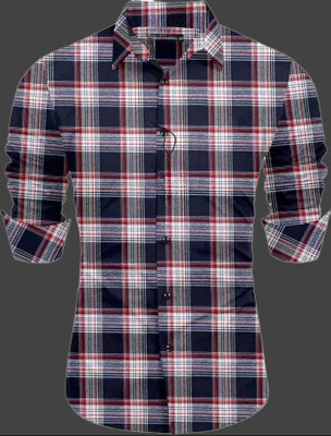Viradha Men Checkered Formal Multicolor Shirt