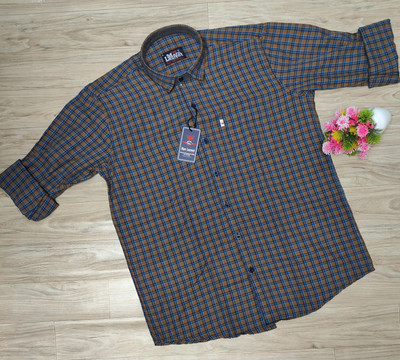 Marc Laurent Men Checkered Casual Grey Shirt