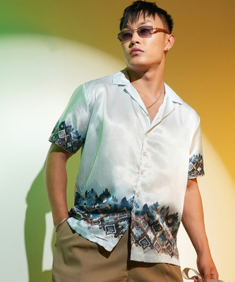 CAMPUS SUTRA Men Printed Casual Multicolor Shirt
