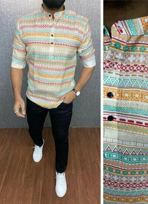 Pal Enterprise Men Printed Casual Multicolor Shirt