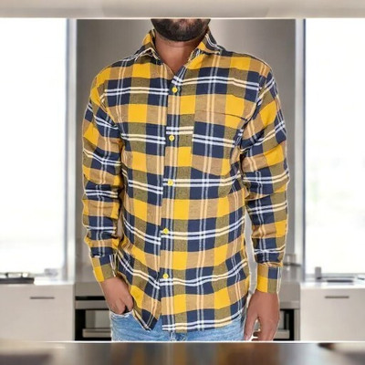 SHAH TEXTILES Men Checkered Formal Multicolor Shirt